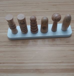 Lovevery Wooden Emotion Dolls